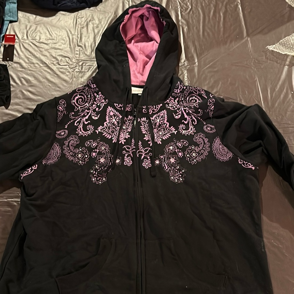 Fashion Bug Women’s Hoodie with bling